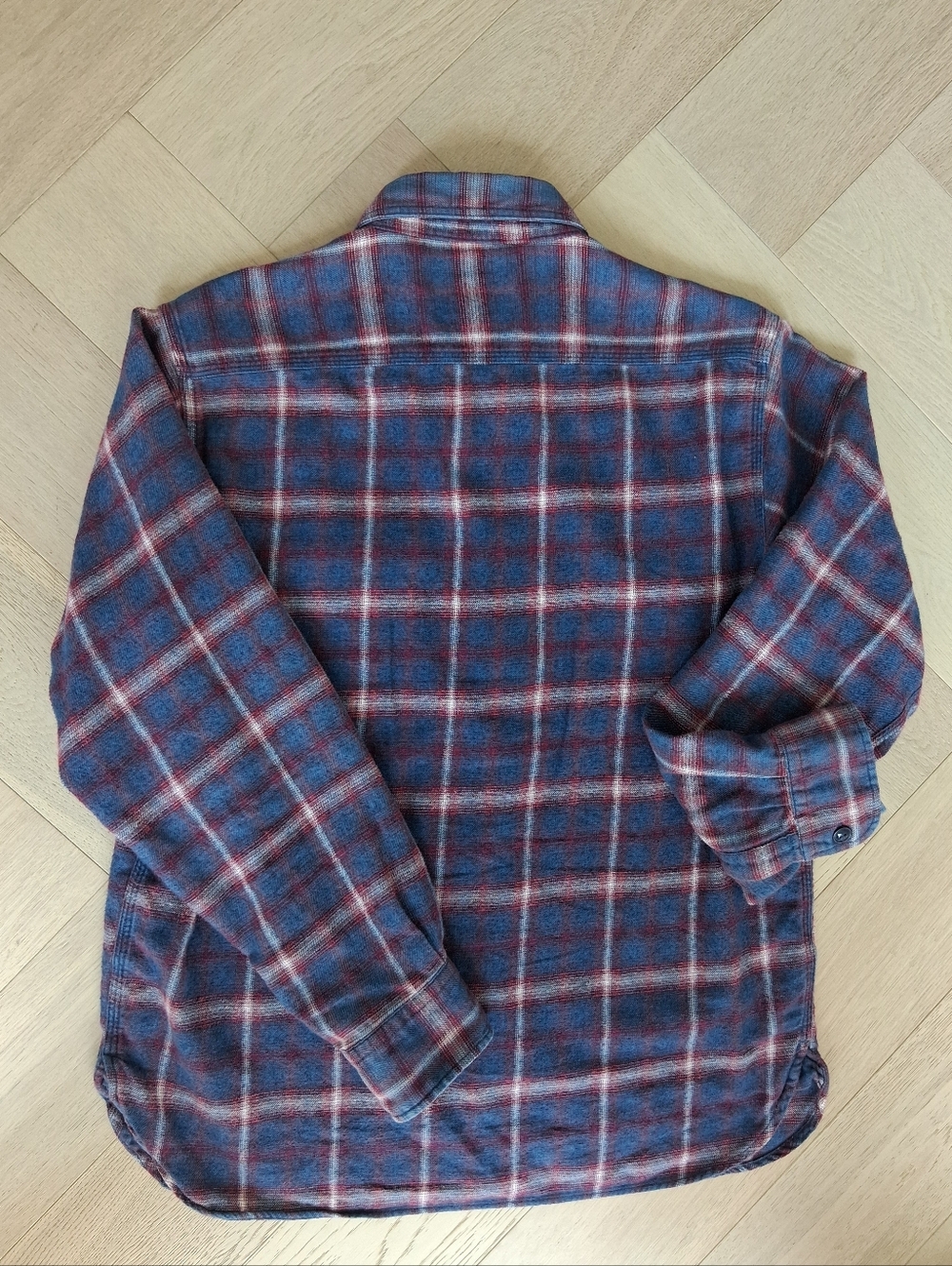 Big John Flannel Plaid Button-Down Shirt - Picture 2 of 15